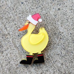 duck brooch